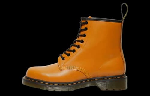 Dr.Martens 1460 Smooth Leather Lace Up Boots 'Orange'