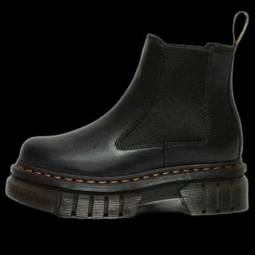 Dr. Martens Audrick Nappa Leather Platform Chelsea Boots 'Black' (Women's)
