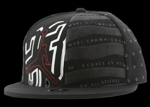 Jordan Retro 10 Fitted Cap Black