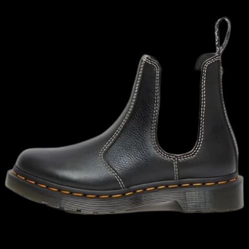 Dr. Martens 2976 Contrast Leather Chelsea Boots 'Black Pink' (Women's)