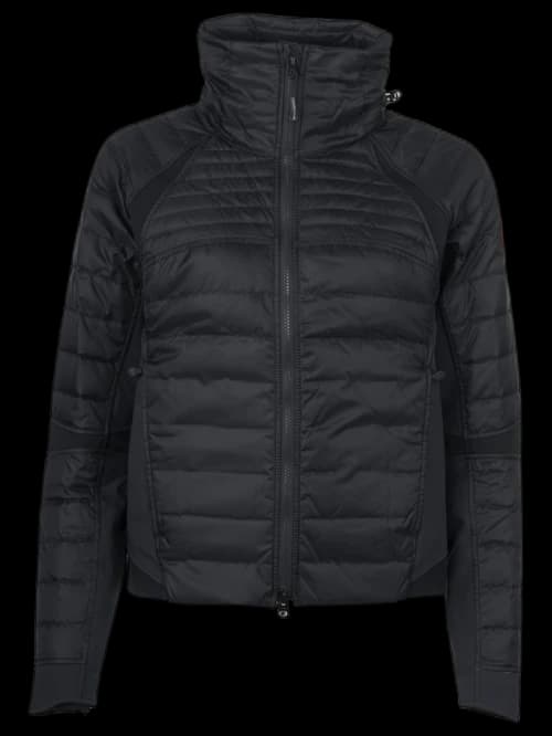 Canada Goose Womens Black Label Hybridge Perren Down Slim Fit Jacket Black