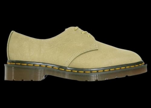 Dr. Martens 1461 Made In England Nubuck Leather Oxford Green