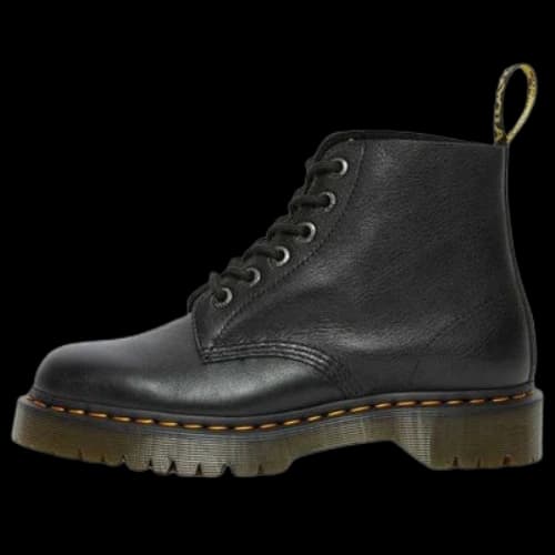 Dr. Martens 101 Bex Pisa Leather Ankle Boots 'Black'