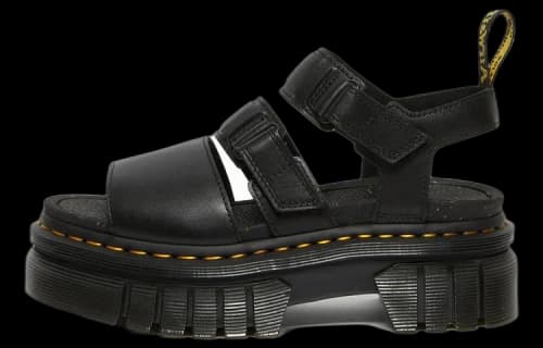 Dr. Martens Ricki 3-Strap Platform Sandal 'Black' (Women's)