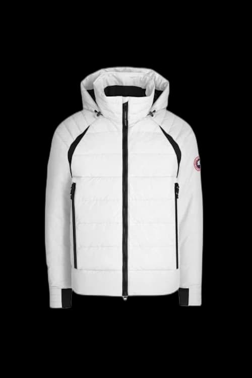 Canada Goose HyBridge Base Down Jacket Matte Finish Jacket North Star White