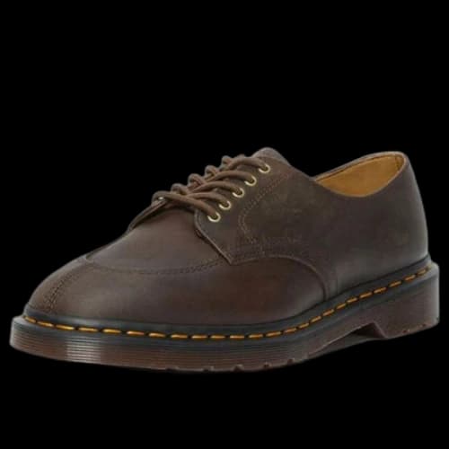 Dr. Martens 2046 Crazy Horse Leather Oxford Shoes 'Dark Brown'