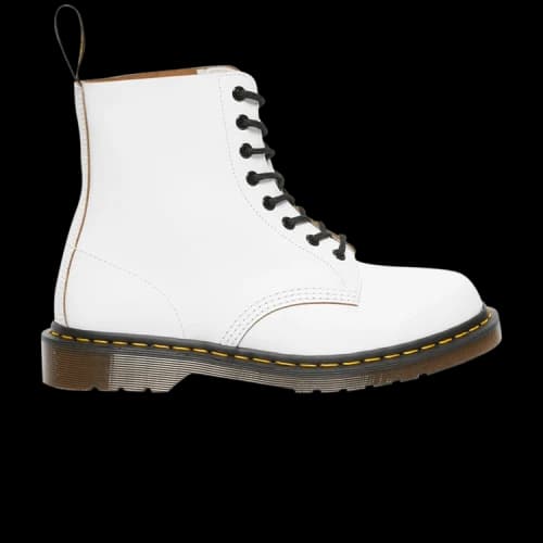 Dr. Martens 1460 Vintage Lace Up Boots White Quilon