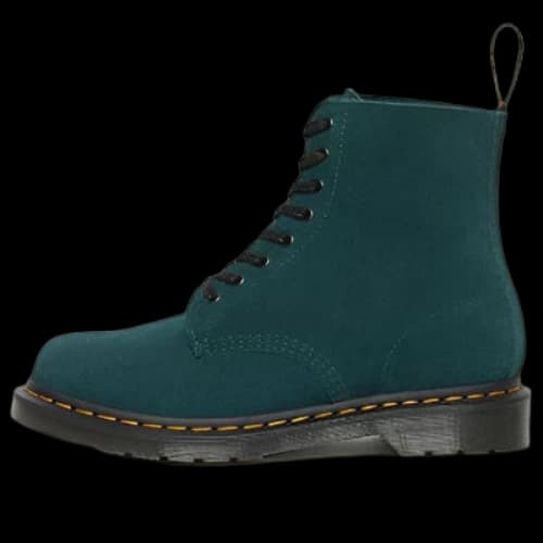 Dr. Martens 1460 Pascal Suede Lace Up Boots 'Green' (Women's)