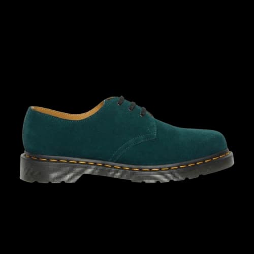 Dr. Martens 1461 Suede Oxford Shoes 'Dark Green'