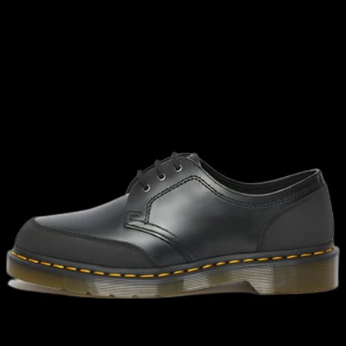 Dr. Martens 1461 Guard Panel Leather Shoes 'Black'