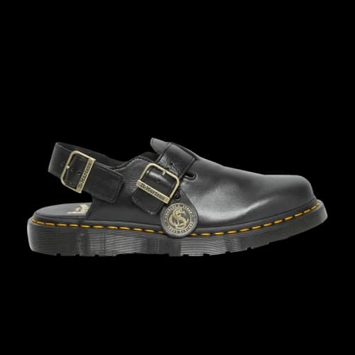 Dr. Martens Jorge Made in England Leather Slingback Mule 'Black'