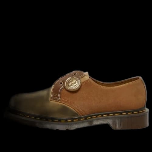 Dr. Martens 1461 Made in England Suede Oxford Leather Shoes 'Brown'
