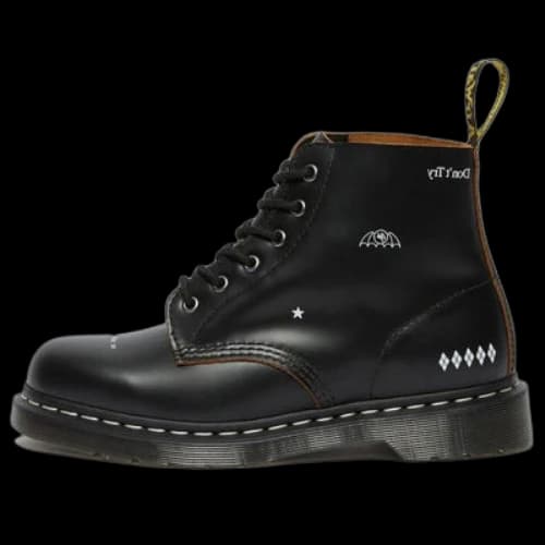 Goodhood x Dr. Martens Unisex 101 Martin Boots Black