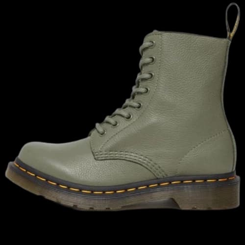 Dr. Martens 1460 Pascal Virginia Leather Boots 'Khaki Green' (Women's)