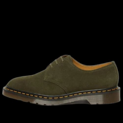 Dr. Martens 1461 Made in England Buck Suede Oxford 'Green'