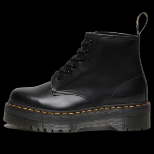 Dr. Martens 101 Quad 6 Eye Boot 'Black'