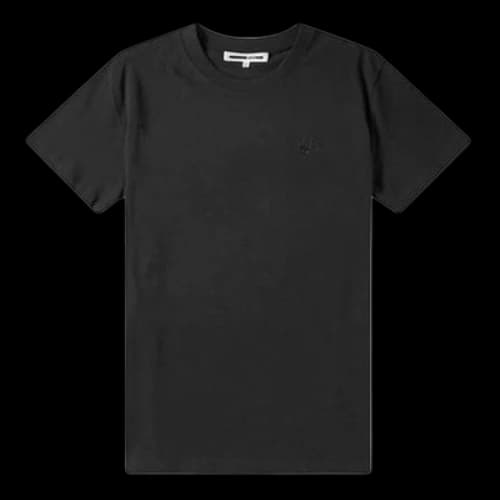 Alexander McQueen Cotton Embroidered Round Neck Short Sleeve Tee 'Black'