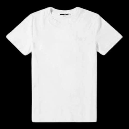 McQ Alexander McQueen Embroidered Short Sleeve White