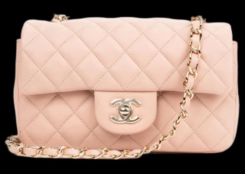 Chanel Mini Classic Single Flap Pale Pink
