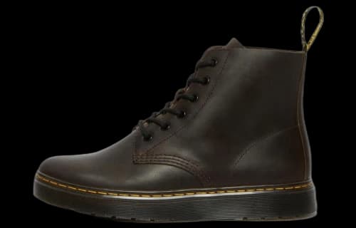 Dr. Martens Thurston Crazy Horse Leather Chukka Boots 'Dark Brown'