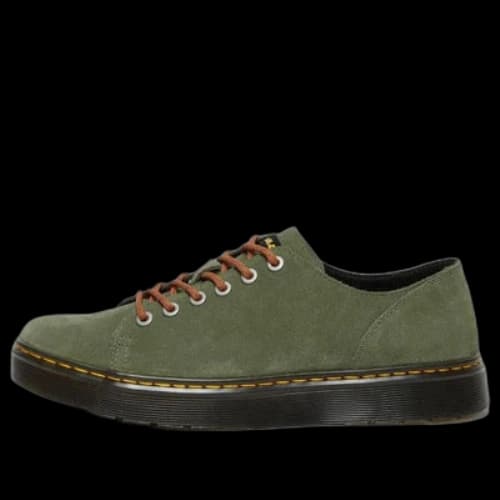 Dr. Martens Dante Suede Leather Shoes 'Khaki Green'