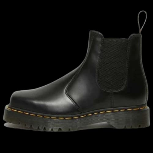 Dr. Martens 2976 Bex Squared Toe Leather Chelsea Boots 'Black'