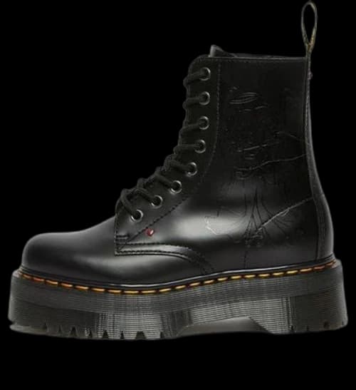 Dr. Martens x Betty Boop Jadon Leather Platforms Boot 'Black'