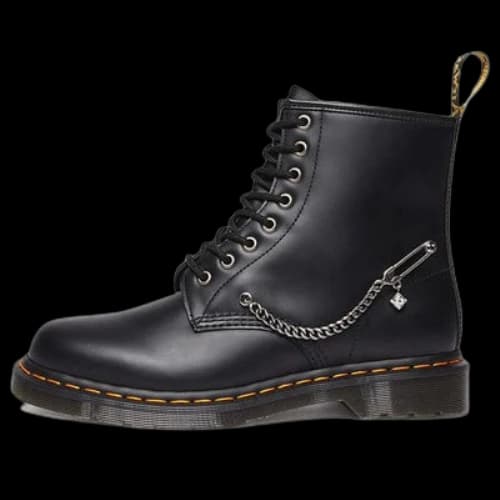 Dr. Martens 1460 Swarovski Leather Lace Up Boots 'Black' (Women's)