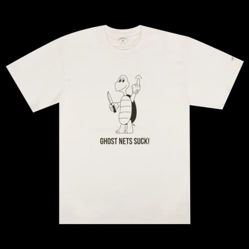 Noah Ghost Nets Suck Short-Sleeve T-Shirt 'White'