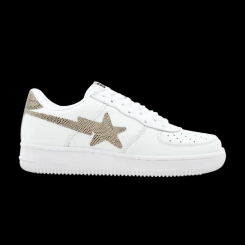 Bapesta FS-001 Low 'White Snake'