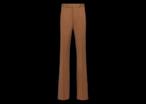 Dior x CACTUS JACK Wide Pants Brown