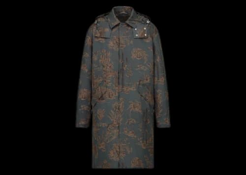 Dior x CACTUS JACK Foldable Parka Gray