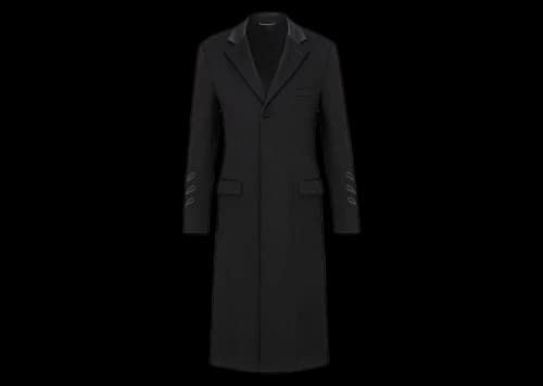 Dior x CACTUS JACK Coat with Sleeve Detailing Black