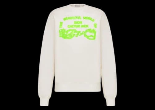 Dior x CACTUS JACK Sweatshirt White