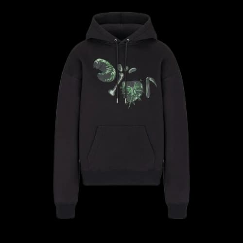 Dior x Cactus Jack Oversized Hooded Sweatshirt 'Black'