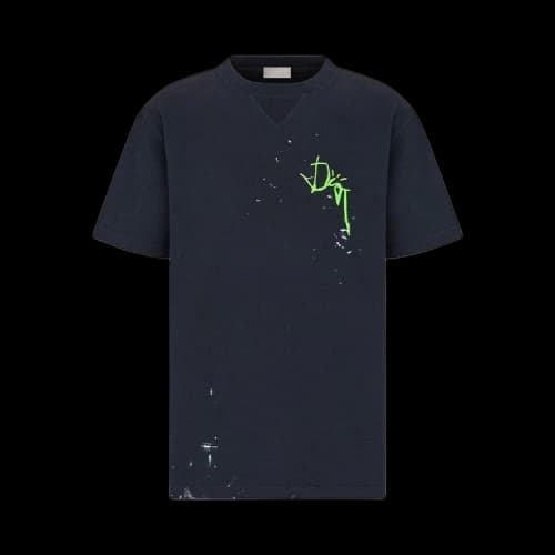Dior x Cactus Jack Oversized T-Shirt 'Navy'