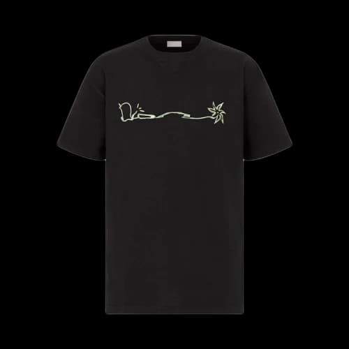 Dior x Cactus Jack Oversized T-Shirt 'Black'