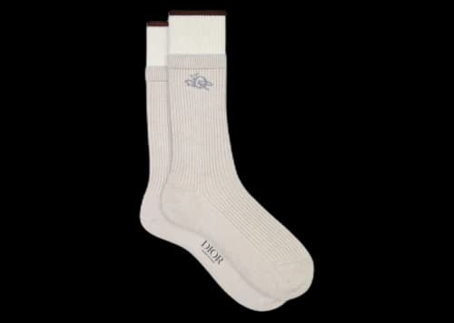 Dior x CACTUS JACK Socks Beige