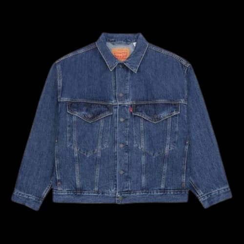 Levis lapel Button Denim Jacket Blue