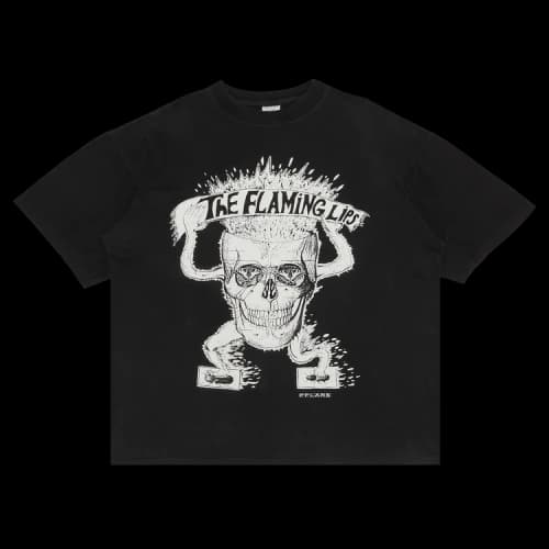 Music Vintage The Flaming Lips Evil Not Evil People T-Shirt 'Black'