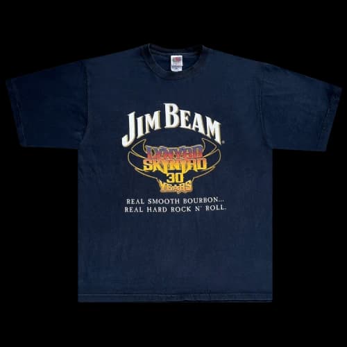 Music Vintage Jim Beam x Lynyrd Skynyrd Tee 'Navy'