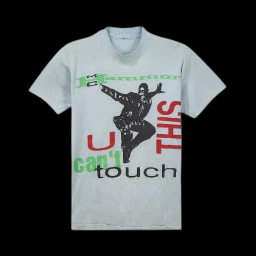 Music Vintage MC Hammer Tee 'Light Blue'
