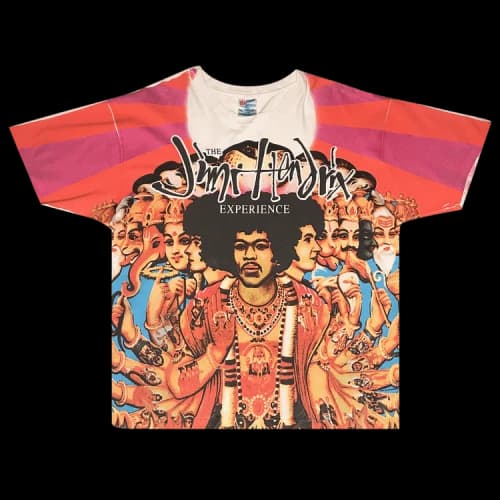Music Vintage Jimi Hendrix Axis: Bold As Love Tee 'Multicolor'