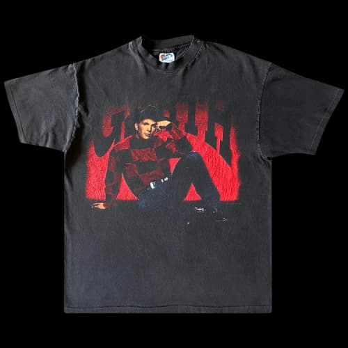 Music Vintage Garth Brooks Tour Tee 'Black'