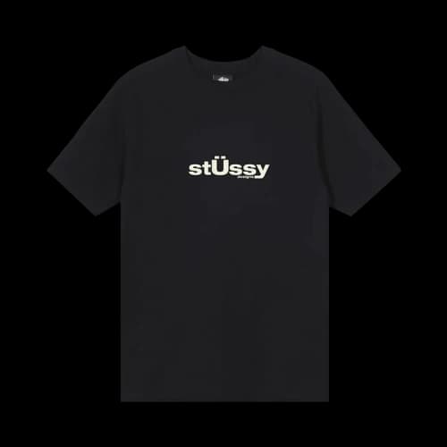 Stussy Big U Tee 'Black'
