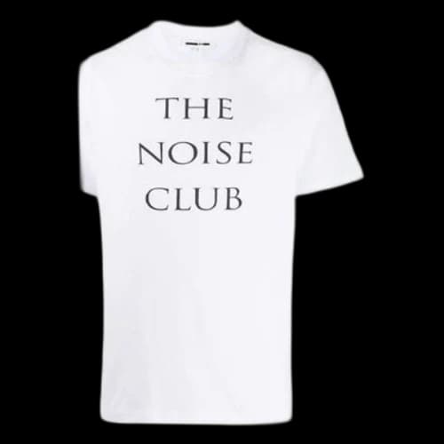 McQ Alexander McQueen Round Neck Printing Alphabet Short Sleeve White