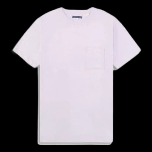 To Be Defined Levis Midnight Blue Series Round Neck Pocket Short Sleeve Purple T-Shirt