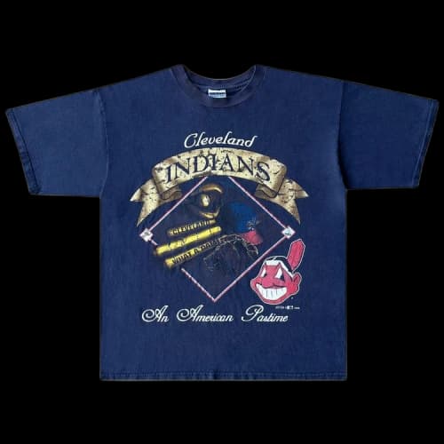 Sports Pre-Owned 1998 Cleveland Indians Tee 'Navy'