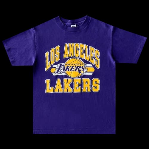 Sports Vintage Los Angeles Lakers Tee 'Purple'
