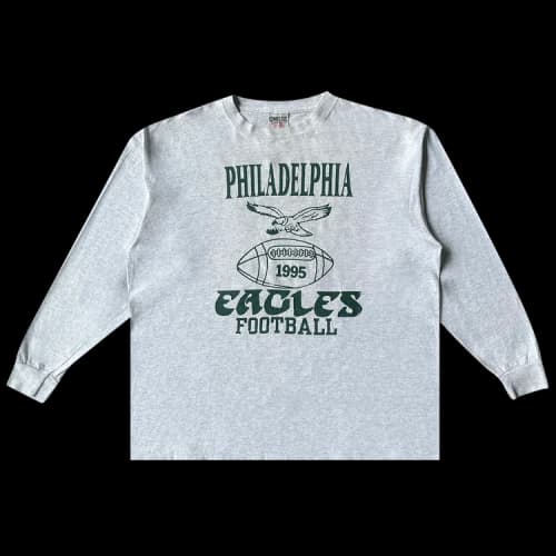 Sports Vintage Philadelphia Eagles Giants Suck Long-Sleeve Tee 'Grey'